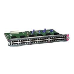 WS-X4548-GB-RJ45V: Cisco Catalyst 48-port 10/100/1000 PoE Module