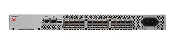 Brocade 300 BR-340-0008: 16 ports Managed, rack-mountable with 16x 8 Gbps SWL SFP+ transceiver