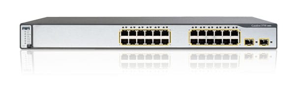 WS-C3750G-24TS-S: Cisco 24-Port Catalyst Switch Module w/ IPB