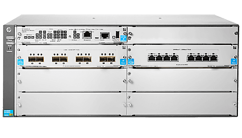 J9868A: HPE Aruba 5406R-8XGT/8SFPplus (No PSU) v2 zl2 Switch