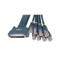 CAB-OCTAL-ASYNC: Cisco 68-pin/8-port RJ-45 Octal Cable