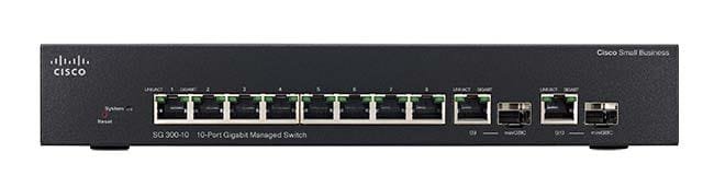 SG300-10MP: Cisco 8 port 10/100/1000 Gigabit Ethernet with PoE