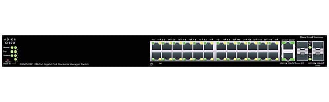 SG500-28P: Cisco 28 port managed and stackable