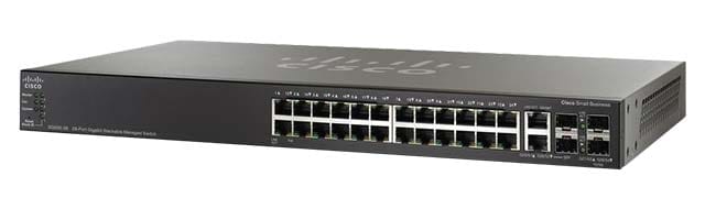 SG500-28P: Cisco 28 port managed and stackable