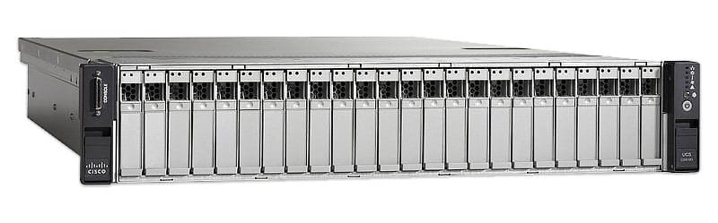 UCSC-C240-M3S: Cisco UCS C240 M3 SFF, no CPU, memory, HDD, pwr sply, or PCIe