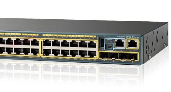 WS-C2960S-24PS-L: Cisco Catalyst 2960 24-port PoE+ Switch Module