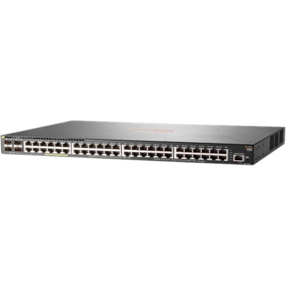 JL255A: HPE Aruba 2930F 24G PoE+ 4SFP+ - Switch - Layer 3 - Managed - 24 x 10/100/1000 (PoE+) + 4 x 1 Gigabit - 10 Gigabit SFP+ - Rack Mount - PoE+ (370 W)