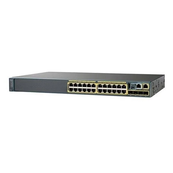 WS-C2960X-24PS-L: Cisco Catalyst 2960-X 24 GigE PoE 370W 4 x 1G S